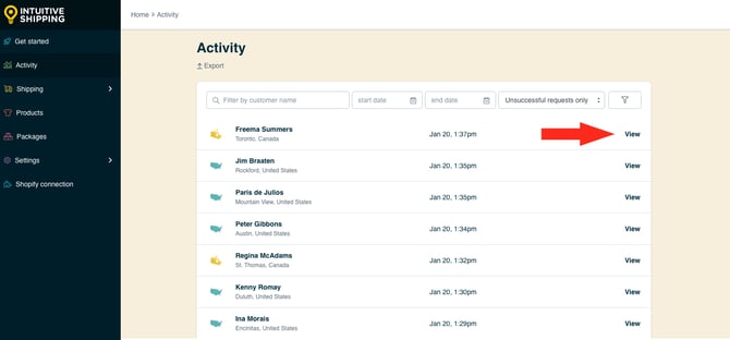 IS HS Activity - View