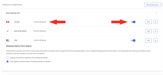 IS HS BigCommerce  - IS Rate Provider Toggle On