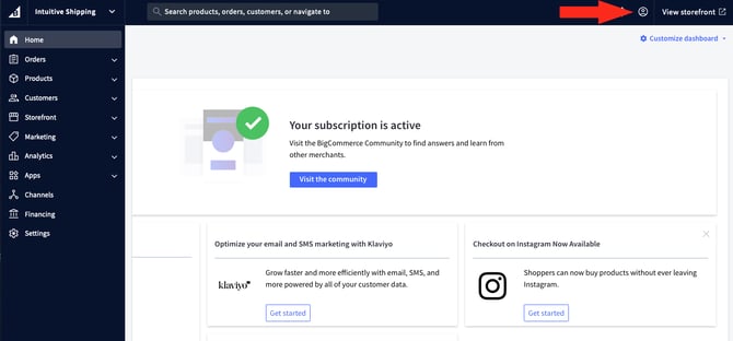 IS HS BigCommerce - Profile Icon