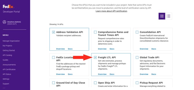 IS HS FedEx OAuth - Freight LTL API