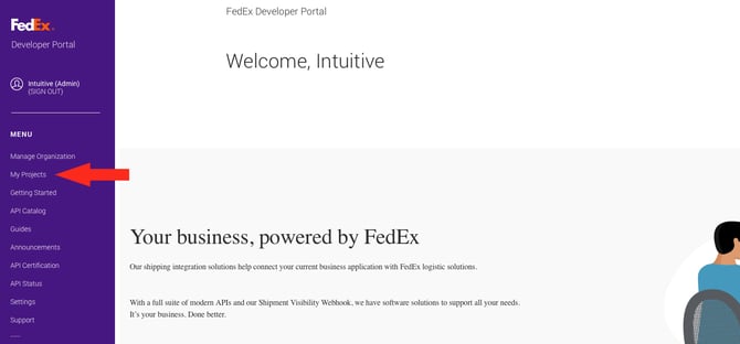 IS HS FedEx OAuth - My Projects