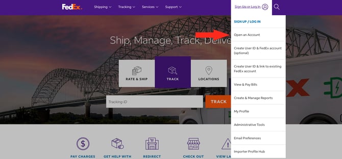 IS HS FedEx OAuth - Open Account
