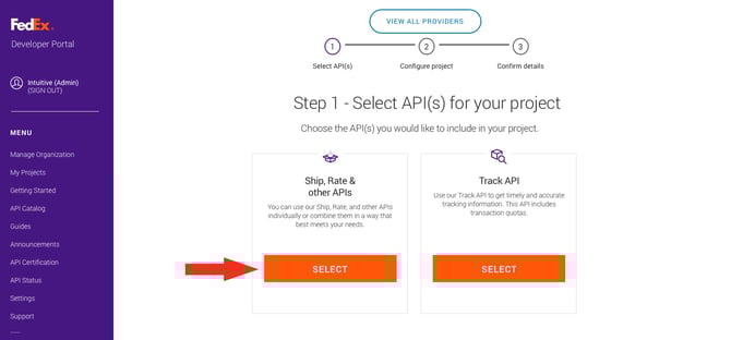 IS HS FedEx OAuth - Select Ship Rate Other APIs