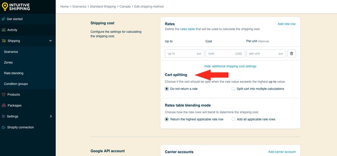 IS HS Local Delivery Shipping Method - Cart Splitting