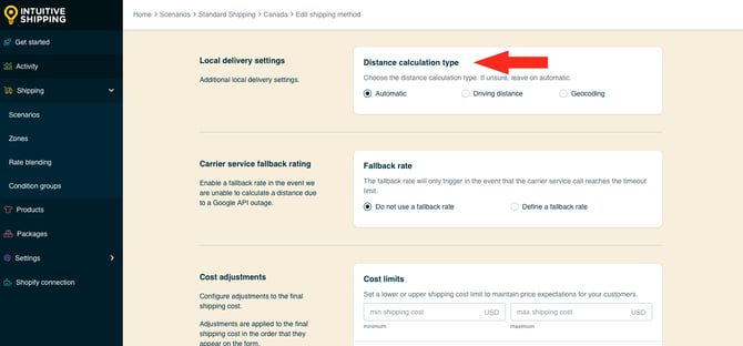 IS HS Local Delivery Shipping Method - Edit Local Delivery Settings