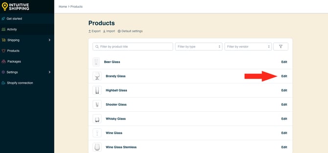 IS HS Products - Edit Product