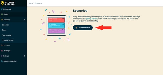 IS HS Scenarios - Create Scenario