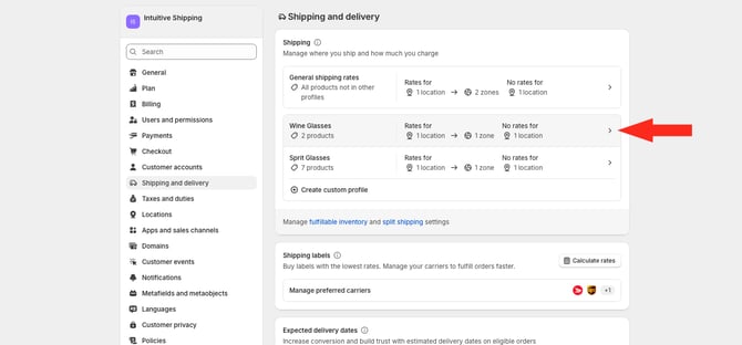 IS HS Shopify - Edit Custom Profile