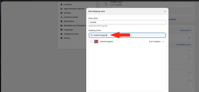 IS HS Shopify - Edit Zone - Search