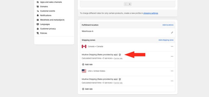 IS HS Shopify - Rate Provider IS