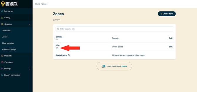 IS HS Zones - USA Off