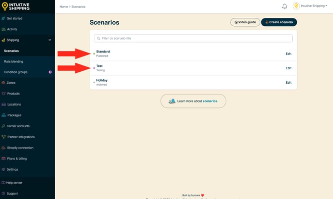 IS -  Scenarios - Status Indicators