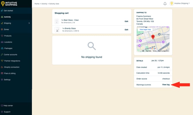 IS - Activity - View Log-2