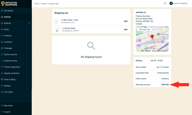 IS - Activity - View Log-3