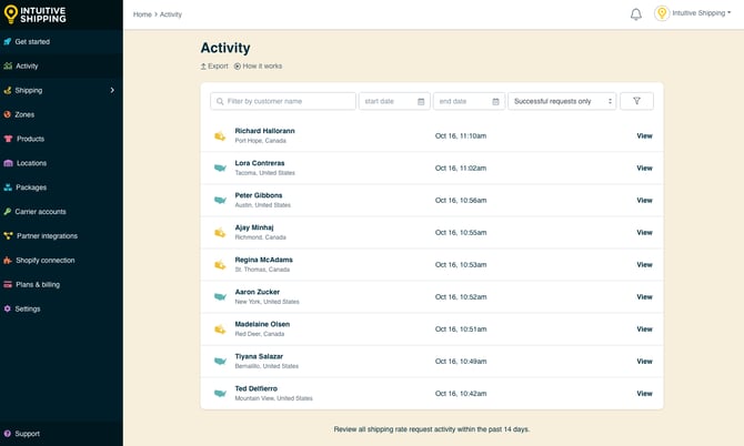IS - Activity Page