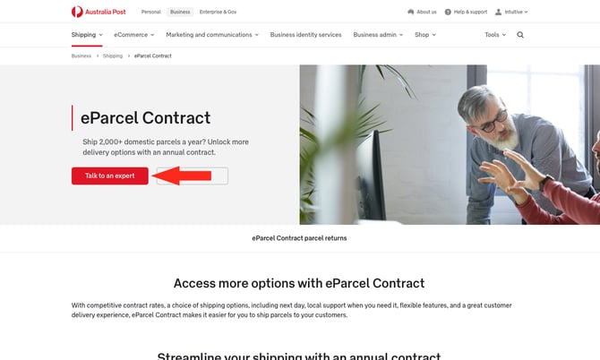 IS - Aus Post - eParcel Talk To Expert