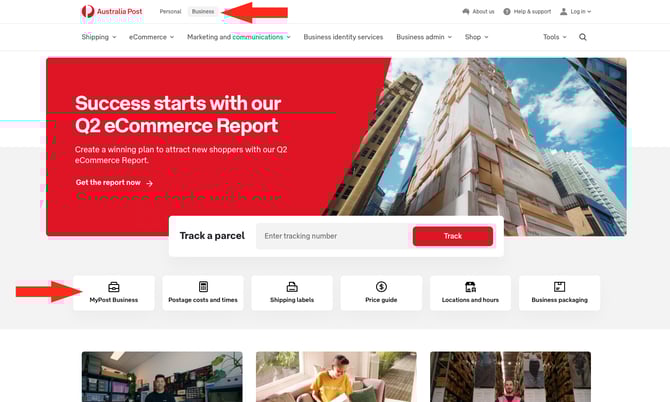 IS - Aus Post MyPost Business