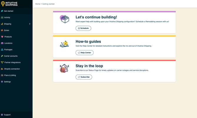 IS - Get Started - Default Page