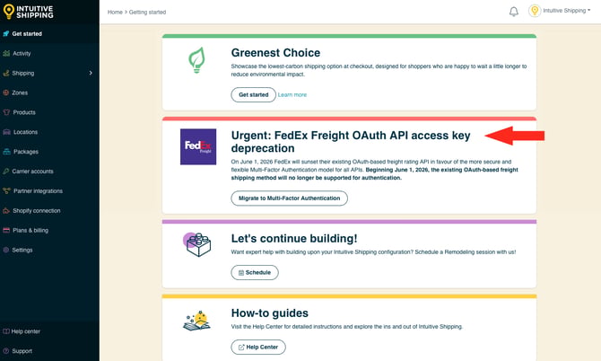 IS - Get Started - FedEx Freight LTL OAuth Migration Card-2