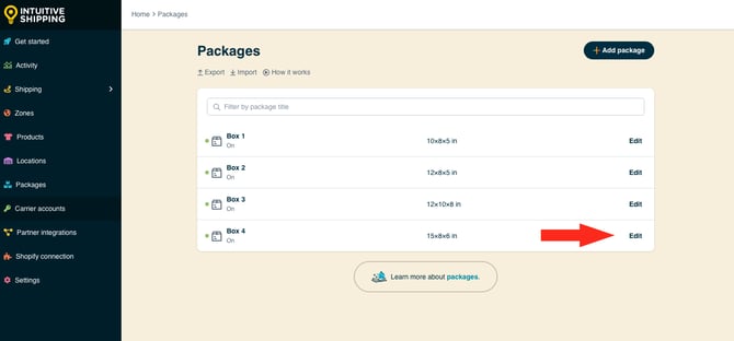 IS - Packages - Edit Box 4