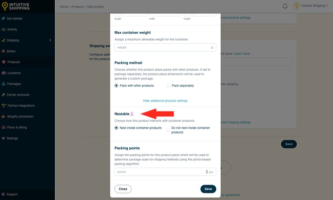 IS - Products - Add Product Nestable