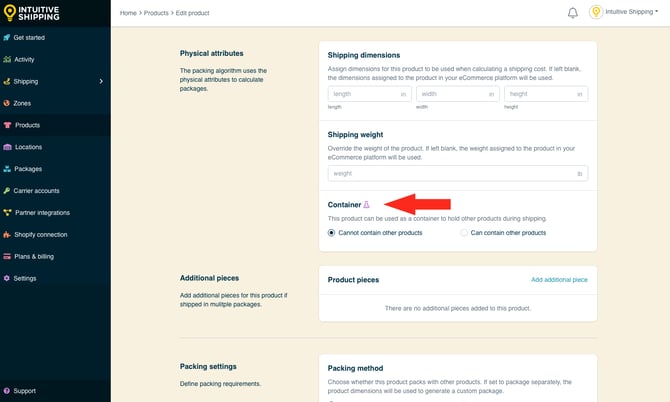IS - Products - Container