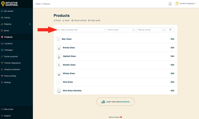 IS - Products - Filter By Product Title