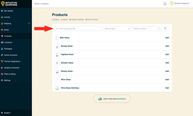 IS - Products - Filters