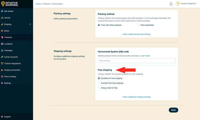 IS - Products - Free Shipping
