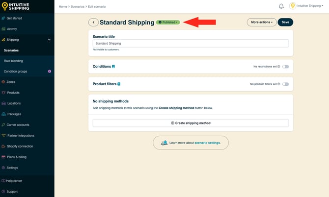 IS - Scenarios -  Published