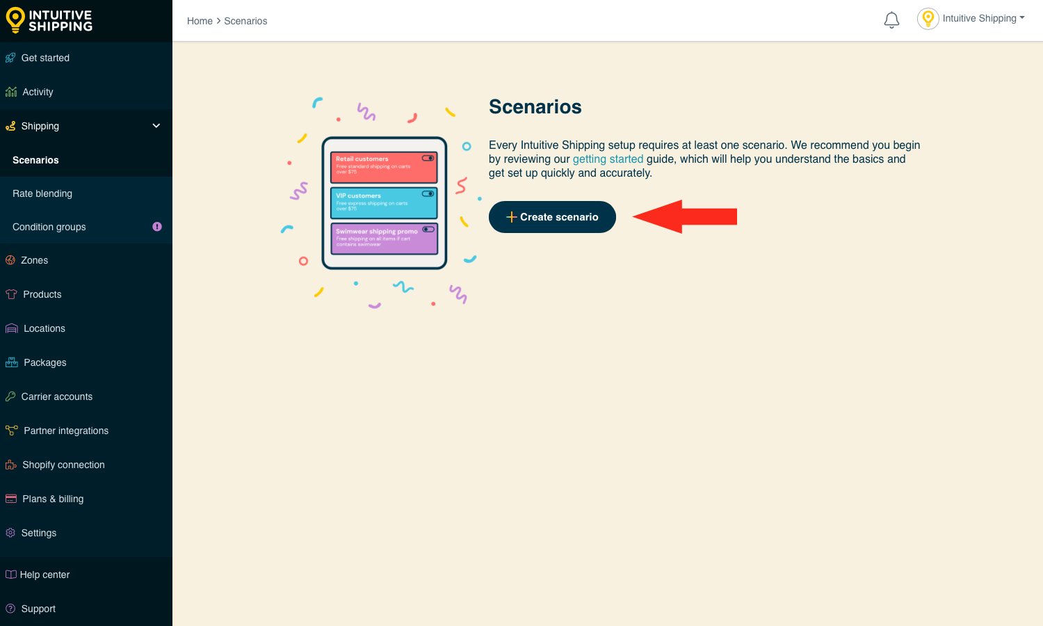 Create A Scenario