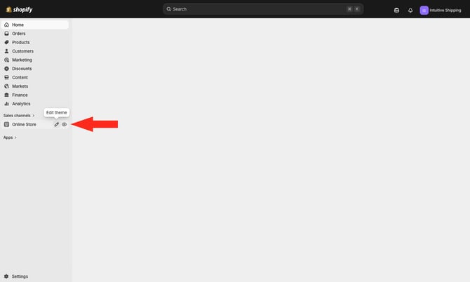 IS - Shopify - Edit Theme Settings