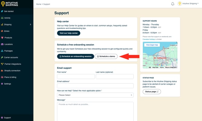 IS - Support - Book Demo Appointment