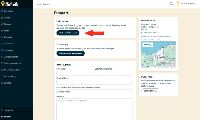 IS - Support - Visit Help Center-1