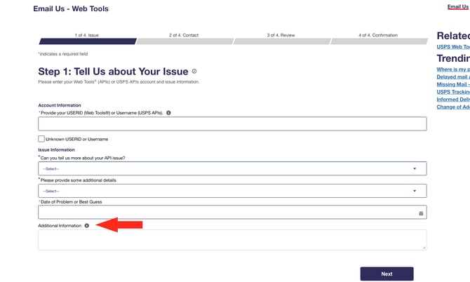 IS - USPS - Additional Information