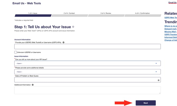 IS - USPS - Email Next