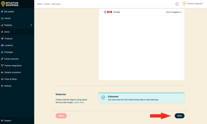 IS - Zones - Save Canada