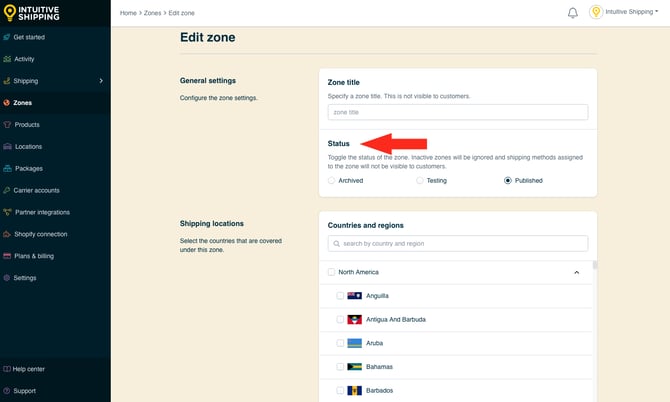 IS - Zones - Status-1