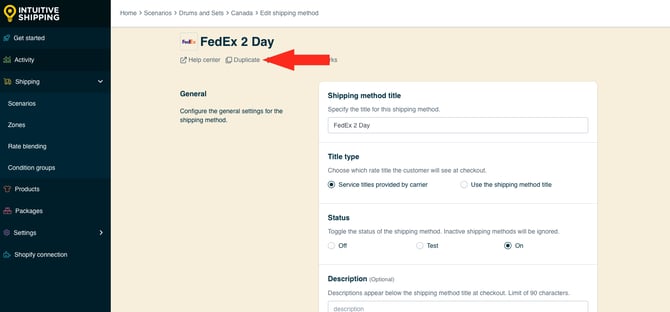 IS HS FedEx 2 Day Shipping - Duplicate Button