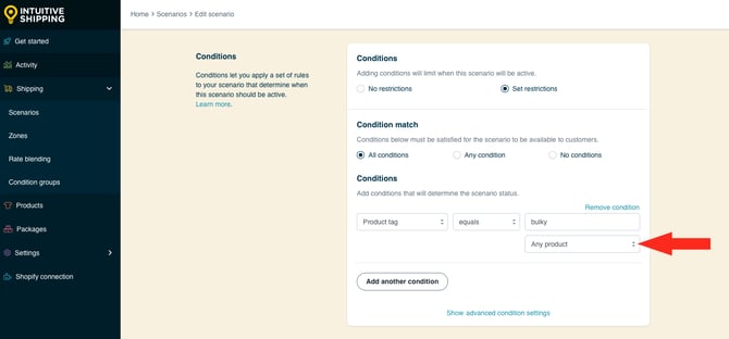 IS HS Scenarios - Call For Quote Shipping - Additional Setting Any Bulky Tag